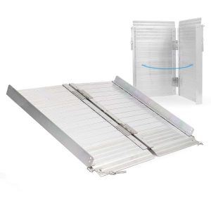 Aluminijasta klančina / zložljiva - dolžina 620 mm