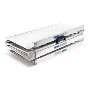 Aluminijasta klančina / 2 x zložljiva - dolžina 1830 mm